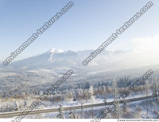 background winter nature mountain 0001